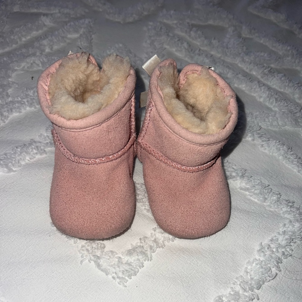 UGG Pink Kids Slippers